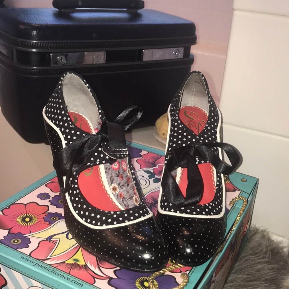 Poetic License London wedge shoes